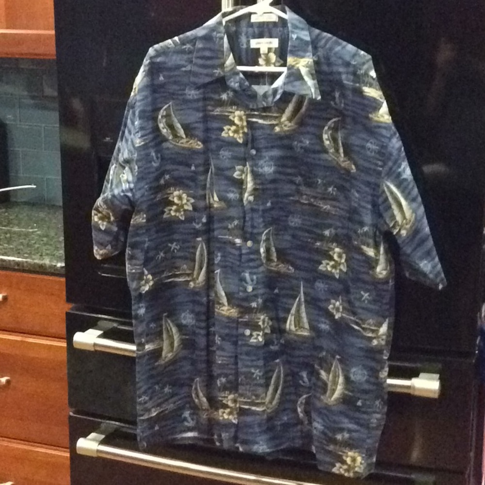 Vintage Pierre Cardin XLT Hawaiian Shirt
